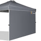 Buy now LAUSAINT HOME 10x10 Instant SunWall for Gazebo Pop up Canopy, 1 Pack Sidewall with Removable Velcro Straps for Outdoor Canopies Tent，UV30+ (Gray) at indiglob india