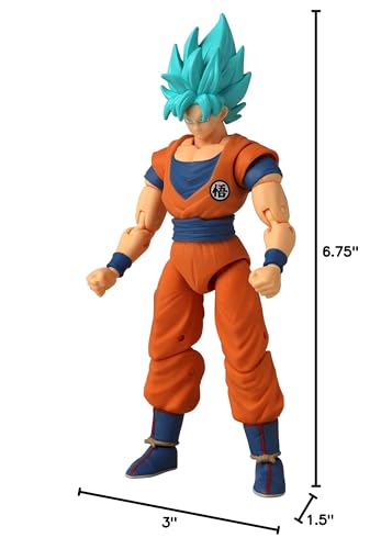 Buy now Dragon Stars Series - Dragon Ball Super - Super Saiyan Blue Goku (Ver. 2), 6.5" Action Figure at indiglob india