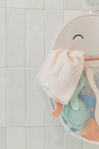 Buy now Copper Pearl Oceana Bath Toy Organizer with Suction Cups Extra-Large Mesh Bath Toy Holder for Bathtub, Quick-Dry Bath Toy Storage Net, Convenient Bath Toy Net for Tub - Cora at indiglob india
