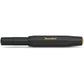 Kaweco CLASSIC SPORT Fountain Pen Black with 23 Carat Gold-Plated Steel Nib and Iridium Tip for Ink Cartridges I Sport Fountain Pen 13 cm I Nib: B (Broad)