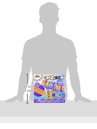 Buy now Cra-Z-Art Cra-Z-Loom Ultimate Rubber Band Bracelet Maker Activity Kit for Ages 8 and Up (packaging may vary) at indiglob india