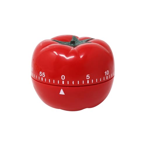 Buy now yueton Manual Mechanical Tomato Timer -Ring Alarm Kitchen Timer for Cooking Study Gym Countdown Clock Red at indiglob india