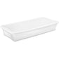 Buy now Sterilite 24-Pack 6 Quart Storage Box, Stackable Clear Plastic Bins with Snap-On Lids - Heavy-Duty Organizing Containers for Closet, Bathroom, and Office 41 Quart 18-Pack at indiglob india