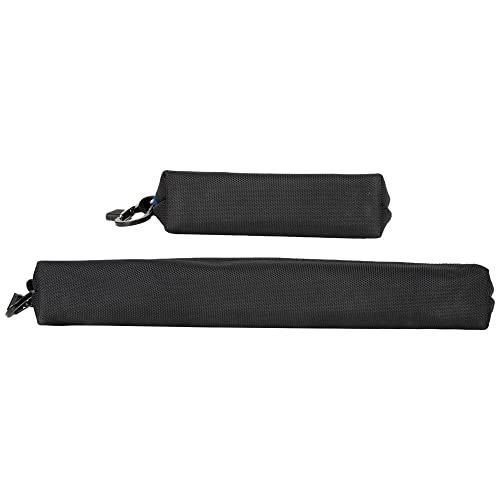 Buy now Klein Tools 55559 Stand-Up Zipper Bag Tool Pouch with Carabiners, 7-Inch Blue and 14-Inch Gray Utility Bags with Reinforced Bottom, 2-Pack at indiglob india