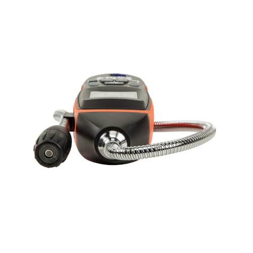 Buy now Klein Tools ET120 Gas Leak Detector, Combustible Gas Leak Tester with 18-Inch Gooseneck Has Range 50-10,000 ppm, Includes Pouch, Batteries at indiglob india
