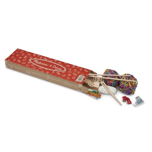 Buy now Melissa & Doug Wooden Multi-Craft Weaving Loom: Extra-Large Frame (22.75 x 16.5 inches) at indiglob india