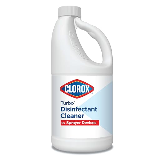 Buy now Turbo Disinfectant Cleaner for Sprayer Devices, Bleach-Free, Kills Cold and Flu Viruses and COVID-19 Virus, 64 Fluid Ounces at indiglob india