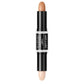 wet n wild MegaGlo Dual-Ended Contour Stick Medium/Tan, Cruelty-Free