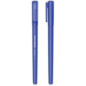 Paper Mate Write Bros Ballpoint Pens, Medium Point (1.0mm), Blue, 12 Count (3311131)