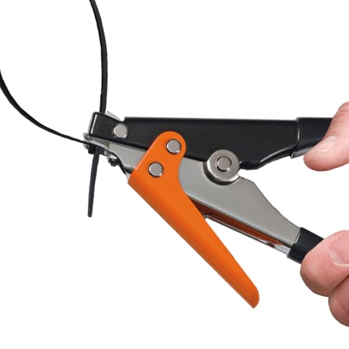 Buy now Klein Tools 86570 Tie Tensioning Tool, for Ties Rated at 120 to 250-Pound, Supplies up to 65-Pound of Tension, Handle Grips for Comfort at indiglob india