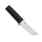 Buy now Cold Steel Kyoto 3.25" Durable Compact 8Cr13MoV Stainless Steel Fixed Blade Tanto Outdoor Hunting Utility Knife, 3 3/8" Textured Kray-Ex Handle, Sheath Included at indiglob india