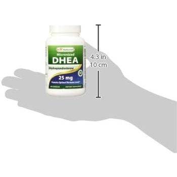 Best Naturals, Micronized DHEA 25 mg 180 Capsules - My Store
