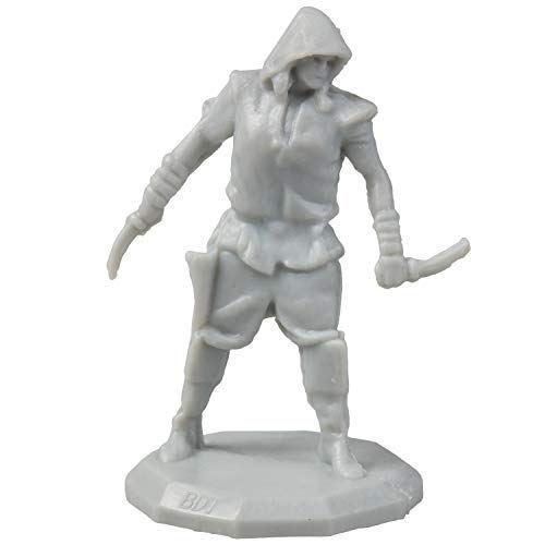 Buy now 28 Paintable Fantasy Mini Figures- All Unique Designs- 1" Hex-Sized Compatible w DND Dungeons Dragons, Pathfinder, RPG Tabletop Games- Features Goblins, Orcs, Gnolls, Skeletons & More at indiglob india