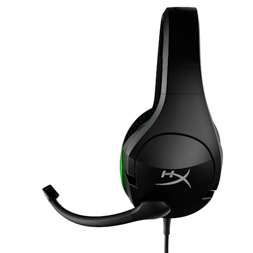 Buy now HyperX CloudX Stinger - Official Xbox Licensed Gaming Headset, Lightweight, Rotating Ear Cups, Memory Foam, Comfort, Durability, Steel Sliders, Swivel-to-Mute Noise-Cancellation Microphone at indiglob india
