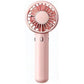 Gaiatop Mini Portable Fan, Small and Powerful, Cute Design 3 Speed Personal Handheld fan and Desktop with Base, Lightweight USB Rechargeable for Travel Lash Makeup Girl Women Summer Gift Pink