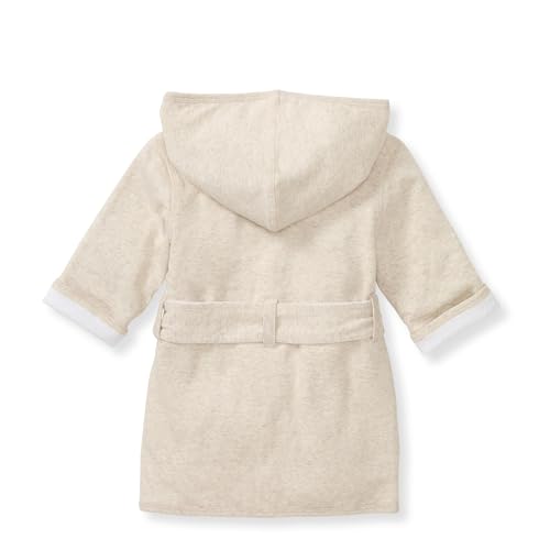 Buy now Burt's Bees Baby Infant Hooded Robe Organic Knit Terry Unisex Bathrobe, Newborn Bath Essentials, Unisex Boys and Girls, Size 0-9 Months Old at indiglob india