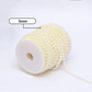 Buy now B&S FEEL 5mm Faux Pearl Beads Garland Pearl Bead Roll Strand for Wedding Party Decoration, 99 Feet Roll (Ivory) at indiglob india