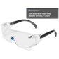 Cover2 IR OTG Safety Glasses 6966 Black Temples, IR Filter Shade 5.0 Lens
