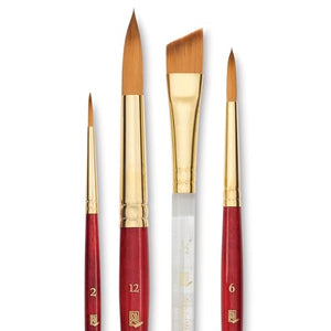 Buy now Princeton Series 4050 Heritage Synthetic Sable Brush Set - Blick Exclusive, Set of 4 at indiglob india