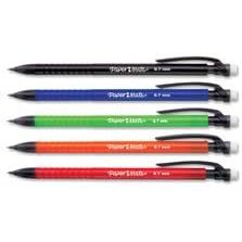 Paper Mate Write Bros Mechanical Pencils, 0.7mm, HB #2, Assorted Colors, 10 Count