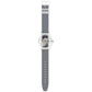 Swatch New Gent Unisex Watch Casual Bioceramic Black Quartz Waterproof Clearly Black Striped