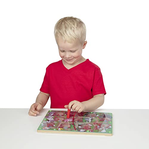 Buy now Melissa & Doug Magnetic Wand Number Maze - Wooden Puzzle Activity Learning Toys, Travel Activities for Kids, Magnetic Maze for Toddlers and Kids Ages 3+ at indiglob india