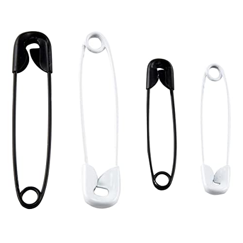 Buy now Singer Asst Black and White Professional Style Safety Pins, Multisize, 25-Count at indiglob india