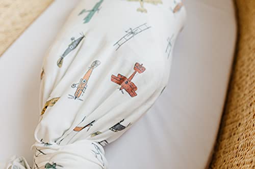 Buy now Copper Pearl Large Premium Knit Baby Swaddle Receiving Blanket Ace at indiglob india