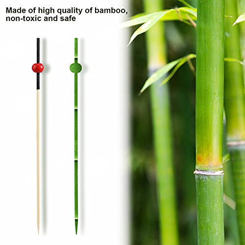 Buy now OOTSR 100 Pieces Cocktail Picks, 4.7 inch Red Fruit Toothpicks Sandwich Cocktail Picks for Wedding Party Appetizer Drink Martini Food Supplies Birthday Cake Party Snack Decorative at indiglob india
