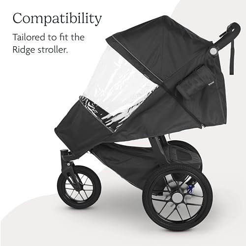 Buy now UPPAbaby Performance Rain Shield for Ridge/Waterproof and Windproof Coverage/Ventilated Design/Quick Attachment/Easy Access to Child at indiglob india
