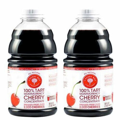 Cherry Bay Orchards Tart Cherry Concentrate - Natural Juice to Promote Healthy Sleep, 32oz Bottle