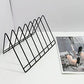 Buy now File Organizer-Metal Newspaper Holder-Magazine File Storage-Desktop Storage Book Rack-File Folder Holders-Office Products(Black at indiglob india