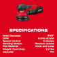 Buy now Milwaukee Electric - M18 Fuel 5 INCH Random Orbital Sander at indiglob india
