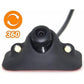Auto Wayfeng WF® HD CCD Night Vision 360 Degree Car Front Camera Front View Side Reversing Backup Camera 2 LED