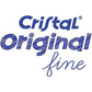 BIC Cristal Original Fine Ball Pens Fine Point (0.8 mm) - Assorted Colours, Pouch of 10