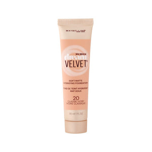 Maybelline New York Dream Velvet Soft-Matte Hydrating Foundation, Classic Ivory, 1 fl. oz.