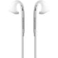 SAMSUNG (2 Pack) OEM Wired 3.5mm White Headset with Microphone, Volume Control, and Call Answer End Button [EO-EG920BW] for SAMSUNG Galaxy S6 Edge+ / S5, Galaxy Note 5/4 / Edge (Bulk Packaging)