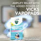 Buy now Vicks Cool Mist 3-in-1 SleepyTime Humidifier for Baby & Kids with Color Changing Night Light and Essential Oil Diffuser at indiglob india