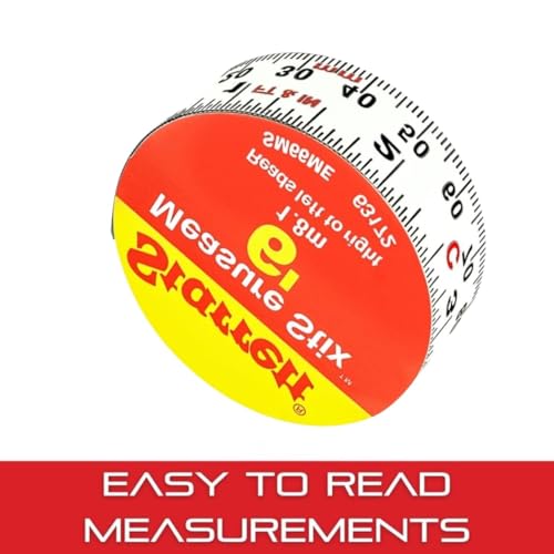 Buy now Starrett Tape Measure Stix with Adhesive Backing - Mount to Work Bench, Saw Table, Drafting Table - 3/4" x 2m/6', English Metric, Left-Right Reading - SM66ME at indiglob india