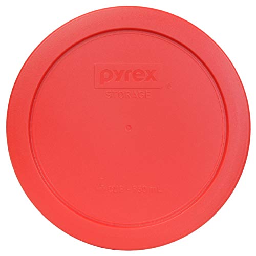 Buy now Pyrex 7201-PC 4-Cup Red Food Storage Replacement Lid (4-Pack) - Made in USA at indiglob india
