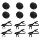 Buy now AUGSUN 18Pcs Lapel Microphone Clips Replacement Kit, 6Pcs Lavalier Mic Clips Metal Tie Clips Lavalier Microphone Clips, 6Pcs Windscreen Foam Cover and 6Pcs Plastic Wire Clips at indiglob india