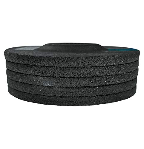 Buy now Milwaukee 5 Pack - 4 1 2 Grinding Wheel For Grinders - Aggressive Grinding For Metal & Stainless Steel - 4-1/2" x 1/4 x 7/8-Inch | Depressed at indiglob india