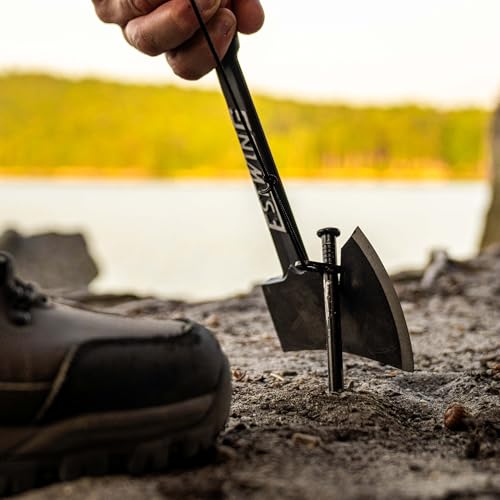 Buy now ESTWING Camper's Axe - 14" Hatchet with Forged Steel Construction & Shock Reduction Grip - EO-25A at indiglob india