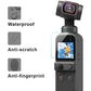 Buy now PCTC [4 pack] Lens+LCD Screen Protector Appliable for DJI Osmo Pocket 2 Camera, osmo pocket accessories 0.3mm 9H Hardness Ultra-Clear Tempered Glass Protector Film Guard Full Coverage Edge to Edge at indiglob india
