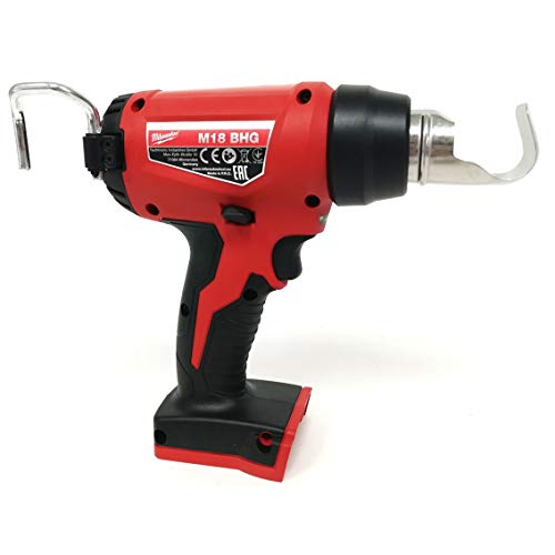Buy now Milwaukee M18 BHG-0 Cordless Heat Gun 18V Bare Unit, RED at indiglob india