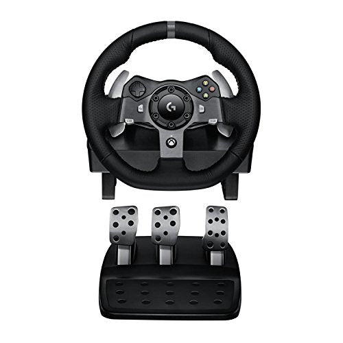 Buy now Logitech G920 Driving Force Racing Wheel for Xbox One and PC - Cable - USB - Xbox One, PC (Renewed) at indiglob india