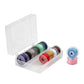 Buy now SINGER 21495 Class 15 Threaded Bobbins, Transparent, Assorted Colors, 12-Count at indiglob india