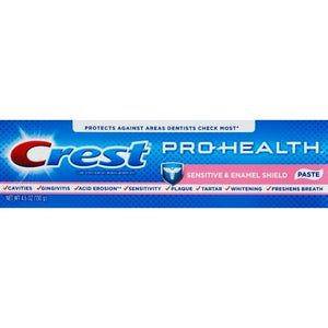 Crest Pro-Health Sensitive & Enamel Shield Toothpaste, Mint, 4.6 oz