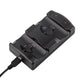 Buy now VSEER PS3 Controller Charging Dock Charging Station 2 in 1 with LED Light Indicator Compatible for Original PS3/MOVE Controller, Black at indiglob india