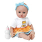 Buy now ADORA Playtime Frilly Fox 13 inch Baby Doll with Embroidered Fox Frill Dress, Bow Headband and Bottle at indiglob india